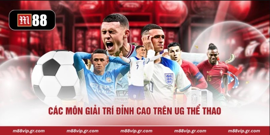 Các môn giải trí đỉnh cao trên UG thể thao 